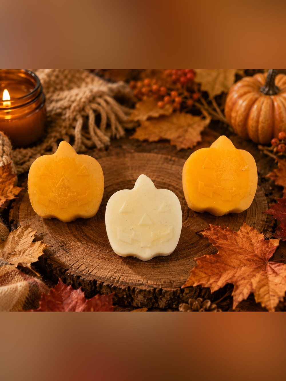 Handmade candle wax Pumpkin-Shaped wax melts